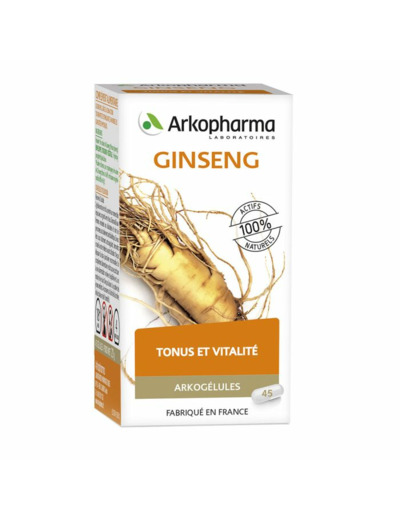 Ginseng 45 Gelules Arkogélules Arkopharma