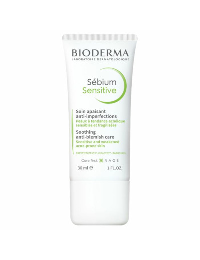 Crème hydratante anti-imperfections 30ml Sebium Peau acnéique Bioderma