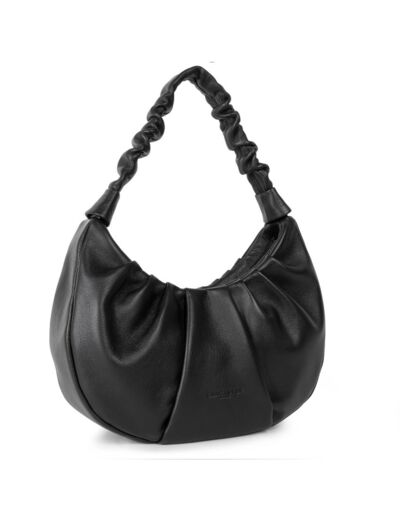 Lancaster Soft Chouchou Sac Hobo 577-14 Noir