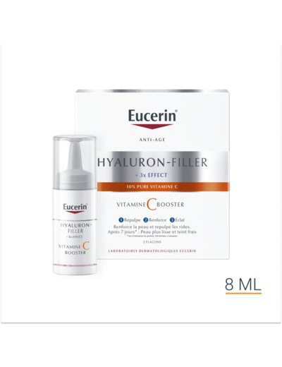 Vitamine C Booster Serum Anti-age 8ml Hyaluron-Filler + 3x Effect Eucerin