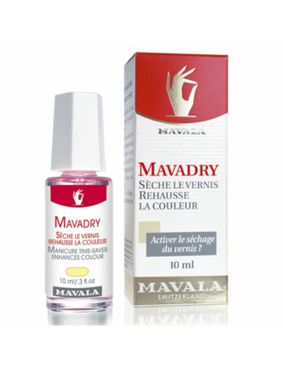 Mavadry Seche Vernis Et Rehausseur De Couleur 10 ml Mavala