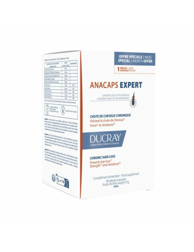 DUCRAY ANACAPS EXPERT BTE90