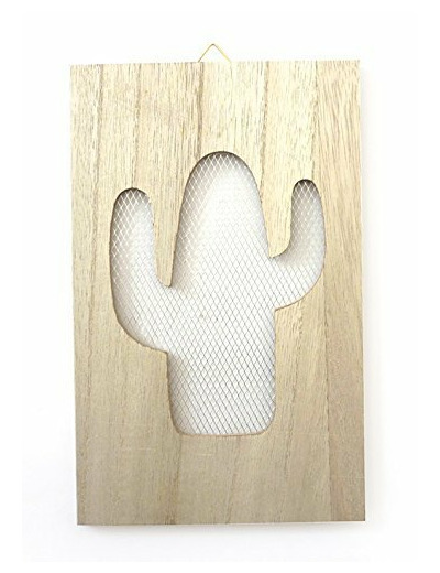 Tableau Cactus grillagé