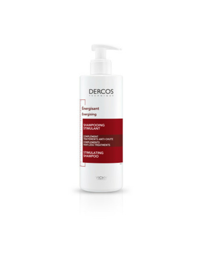 Shampooing Energy+ 400 ml Dercos stimulant anti-chute à l'Aminexil Vichy