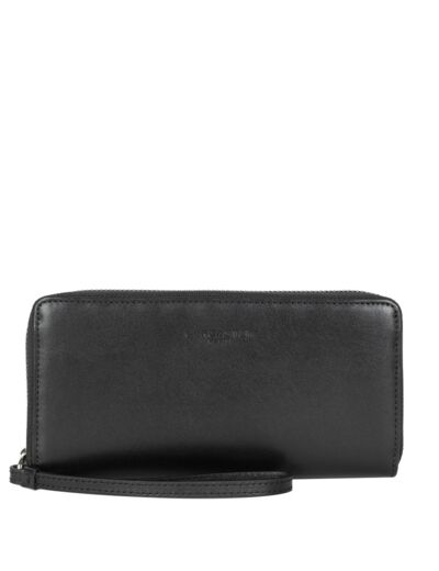 Lancaster Paris Compagnon zippé 131-026 Noir