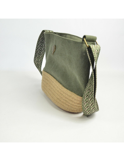 Le Voyage en Panier Caterina Sac Trotteur Kaki