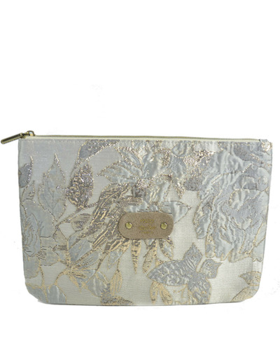 Mila Louise Poch GM FS Trousse de Sac et Cosmétique Gris