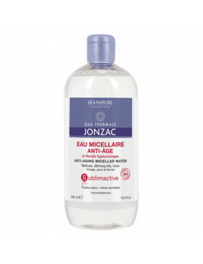 JONZAC EAU MICELLAIRE ANTI-AGE 500ML