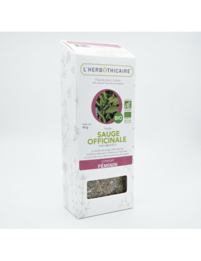 HERBOTHICAIRE SAUGE BIO 40 G
