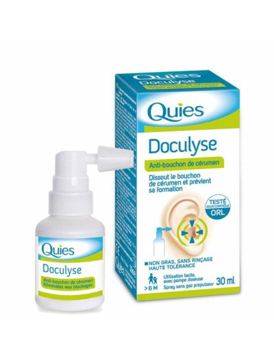 Doculyse Anti-bouchon De Cerumen 30ml Quies