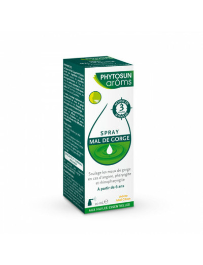 Aroms Spray Mal De Gorge 15 ml Phytosun Aroms