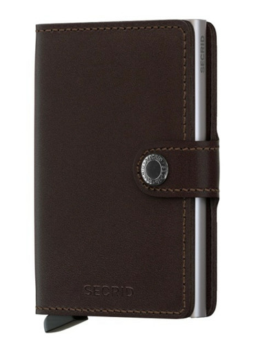 Secrid Porte-Carte Miniwallet Original Dark Brown