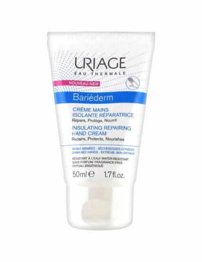 Bariederm Creme Mains Isolante Reparatrice Mains Abimees 50ml Bariéderm-Cica Uriage