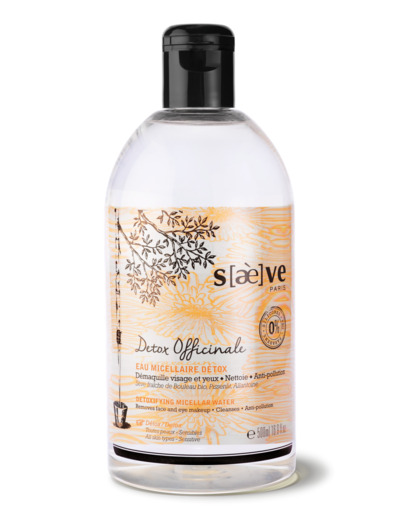 Eau Micellaire Tous Types De Peaux 500ml [Detox Officinale] Saeve