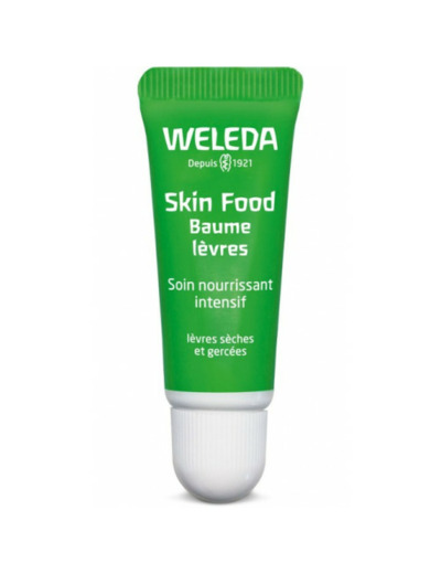 Baume Levres Seches Et Gercees 8ml Skin Food Weleda