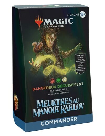 MTG: Meurtres au manoir Karlov Deck Com. FR Rouge/Vert/Blanc