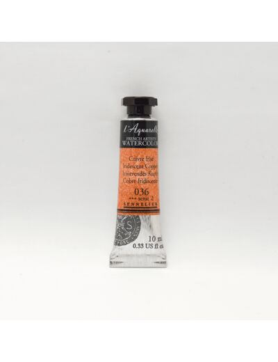 Peinture Aquarelle Extra-Fine Sennelier, 036 Cuivre Irisé S2