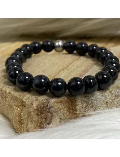 BRACELET JADE NOIR