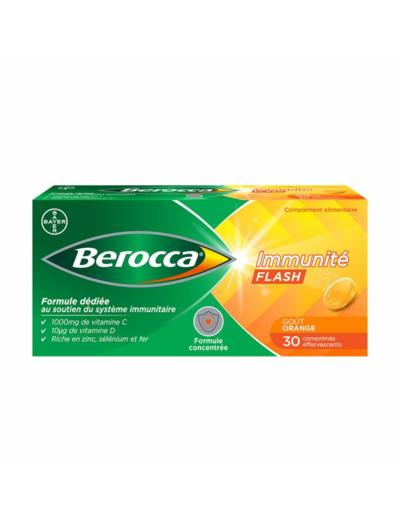 BEROCCA IMMUN FLA CPR EFF BT30