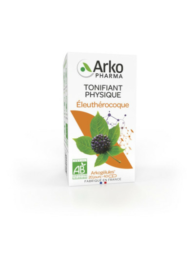 Eleutherocoque 40 Gelules Arkogélules Arkopharma