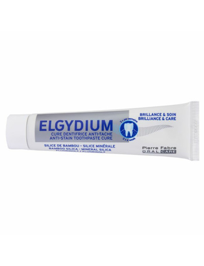 Dentifrice Anti Tache Brillance Et Soin 30ml Elgydium