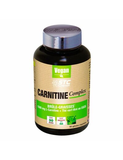 Carnitine Complex 90 Gelules Vegan Brule Graisses Stc Nutrition