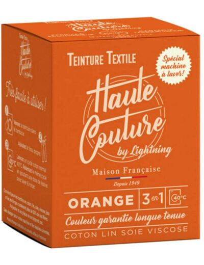 Teinture Haute couture orange