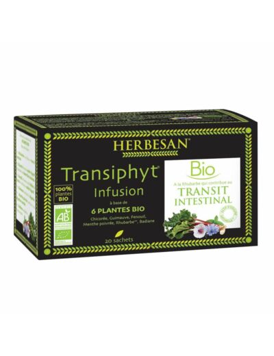 HERBESAN TRANSIPHYT TISANE BIO BTE20SAC