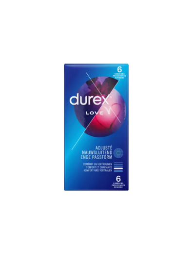 Durex Préservatifs Love x 6