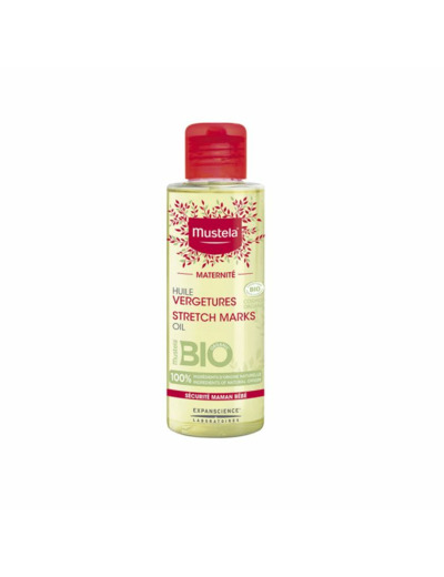 Huile Vergetures Bio 105ml Mustela