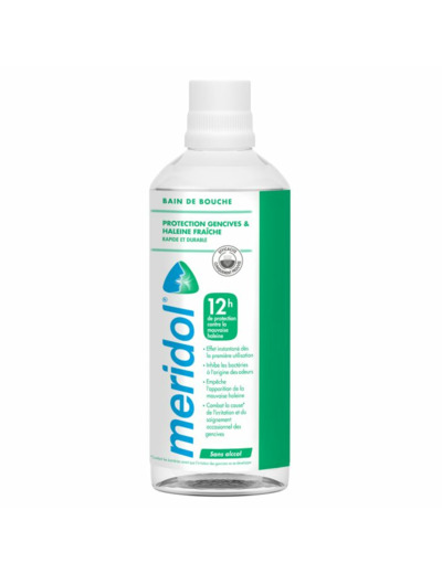 Bain De Bouche Haleine Sure 400 ml Meridol