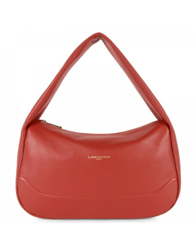 Lancaster Foulonne Cerceau Sac Epaule 547-68 Rouge