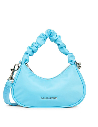 Lancaster Basic Chouchou Mini Sac Baguette 510-72 Bleu Atoll