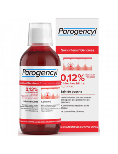 Bain de bouche soin intensif 300ml Parogencyl