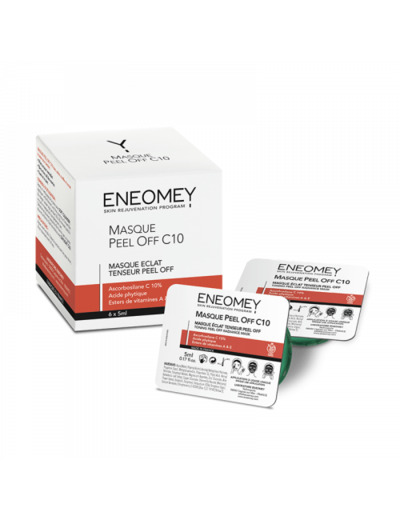 Masque Peel Off C10 Eclat Tenseur 6x5ml Eneomey