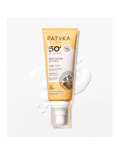 Spray Solaire Corps SPF50+ 100ml Patyka