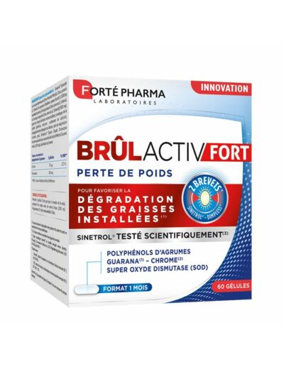 BrûlActiv Fort 60 gélules Perte de poids Forté Pharma