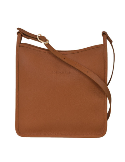 Longchamp Le Foulonné Sac Porté Travers Zippée M Caramel