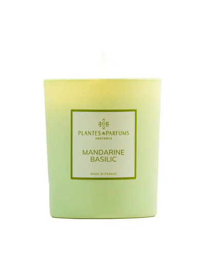 BOUGIE PARFUMÉE MANDARINE BASILIC