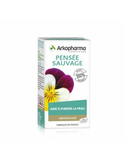 Pensee Sauvage 45 Gelules Arkogelules Arkogélules Arkopharma