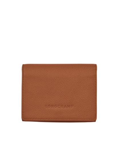 Longchamp Le Foulonné Portefeuille Caramel