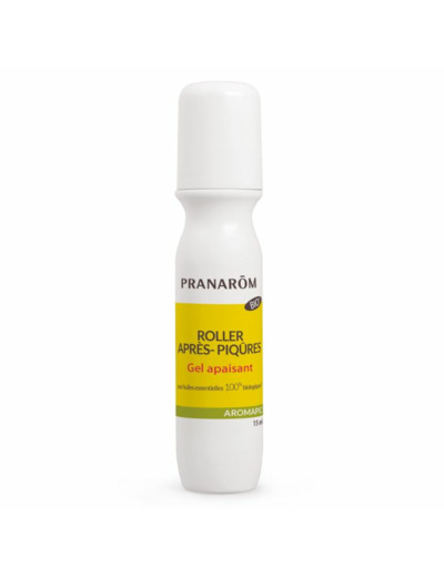 Roller Gel Apaisant Piqures Bio (eco) Nouvelle Formule Aromapic 15 ml Aromapic Pranarôm