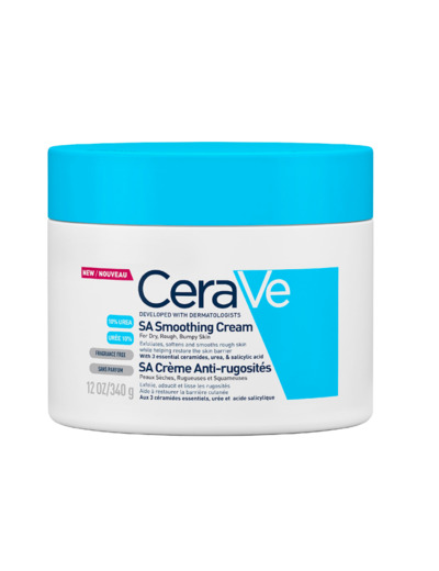 Creme Anti-rugosites 10% D'uree Et Acide Salicylique 340g Body SA Peaux Seches Cerave
