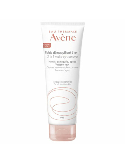 Fluide Demaquillant 3 En 1 Visage Et Yeux Peaux Sensibles 200ml Mes Essentiels Avène