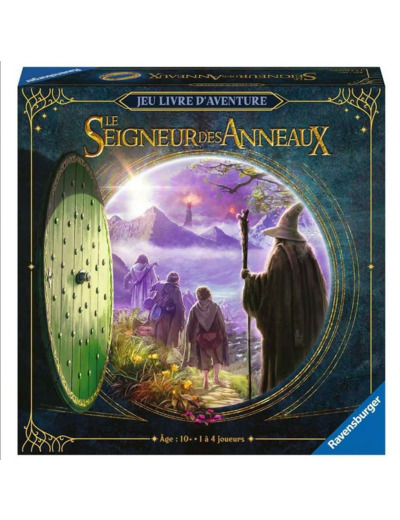 Le Seigneur des Anneaux-Livre Aventure - boite abimée
