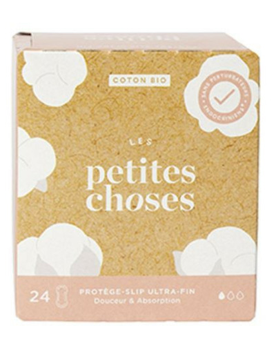 Protège Slip Ultra fin Coton Bio Boîte de 24 Les Petites Choses