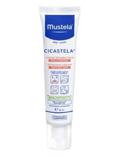 Cicastela Creme Reparatrice Peaux Irritees 40ml Mustela