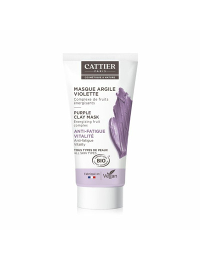 CATTIER MINI MASQUE ARGILE VIOLETTE 30ML