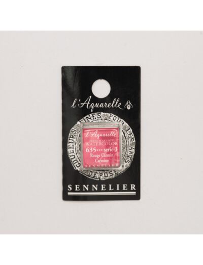 Peinture Aquarelle Extra-Fine Sennelier, 635 Rouge Carmin S3