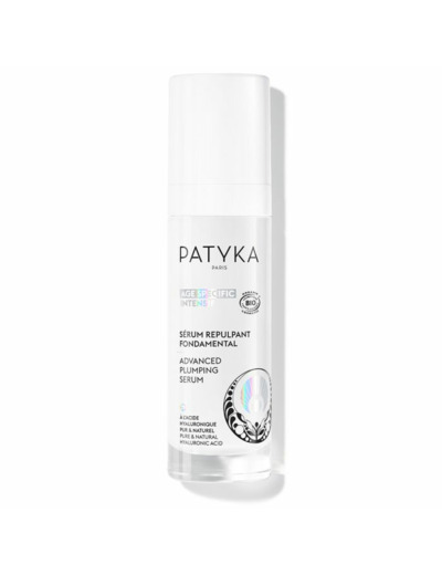 Sérum Repulpant Fondamental 30ml Age Specific Intensif Patyka